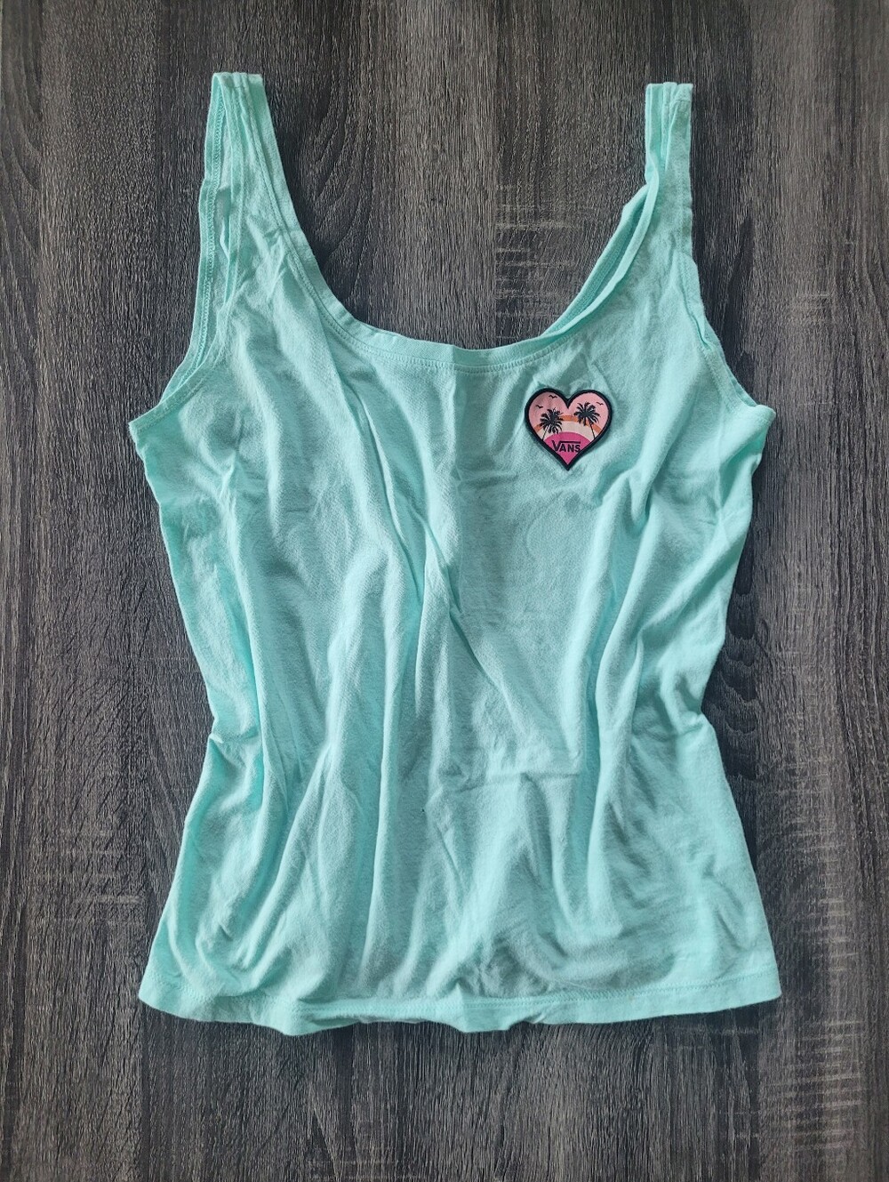 VANS Heart Patch Tank Top